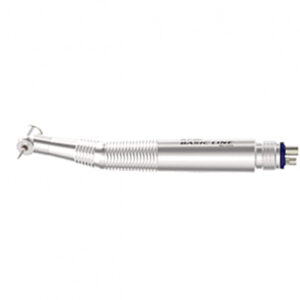 HB14 - BASIC LINE TURBINE, SMALL HEAD, SINGLE SPRAY, 4 HOLE FIXED CONNECTION, CHROME COATING